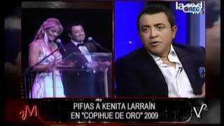 Leo Caprile recuerda pifias a Kenita Larraín [upl. by Yerdua]