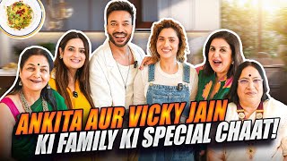 VickyAnkita Ki Masti  Bigg Boss Gupshup amp Paratha Chaat Recipe  FarahKhanK [upl. by Rangel996]