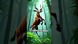 Bongo vs Sitatunga Natures Antelope Duel [upl. by Aziaf81]