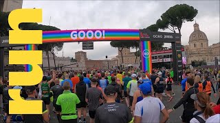 Rome Marathon 2022  Virtual Run In Race For Treadmill [upl. by Emelyne853]