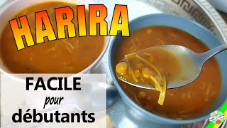 HARIRA soupe FACILE Recette pour DEBUTANT  Idée Cuisine [upl. by Moth]