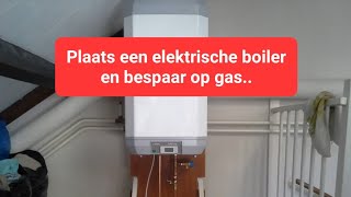 Plaatsen Nibe Melite elektrische boiler [upl. by Sommer]