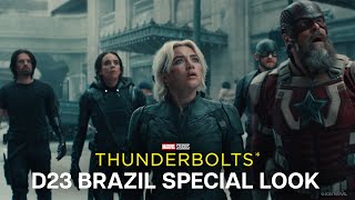 Marvel Studios’ Thunderbolts  D23 Brazil Special Look  In Theaters May 2 2025 [upl. by Nehtiek]