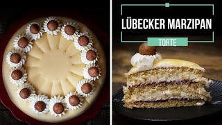 Marzipantorte nach Lübecker Art einfach und lecker [upl. by Enilrem]