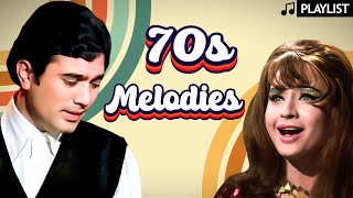 70s Melodies Playlist 🎶 Lata Mangeshkar Kishore Kumar Mohammad Rafi  Old Hindi Songs [upl. by Eednar]