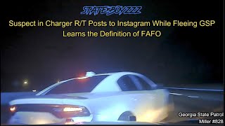 Charger RT Takes GSP on High Speed Chase  Driver Posts to Instagram While Fleeing [upl. by Lyle]