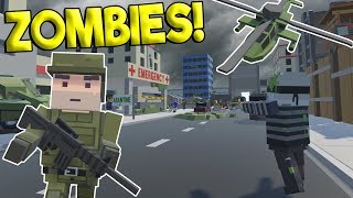 ZOMBIES APOCALYPSE vs MILITARY FORCES BATTLE  Tiny Town VR Gameplay  Oculus Rift Game [upl. by Venterea892]