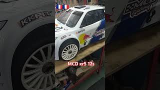 MCD xr5 hobbywing max5 12s rallycar rccar [upl. by Hinckley371]