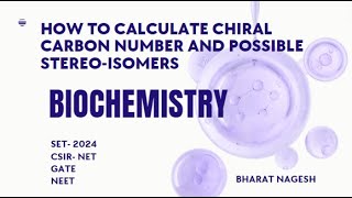 How to calculate chiral carbon number and possible stereoisomers [upl. by Laing808]