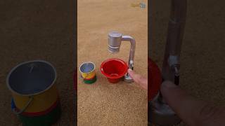 mini hand pump ideas diy mini motor water pump science project💦 [upl. by Ainna]