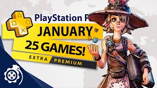 PlayStation Plus Extra  January 2024 PS [upl. by Cod]