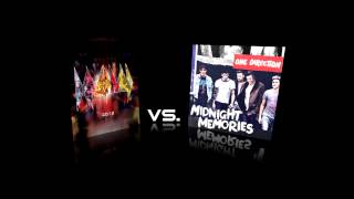 Midnight Memories vs Pour Some Sugar On Me [upl. by Eusassilem413]