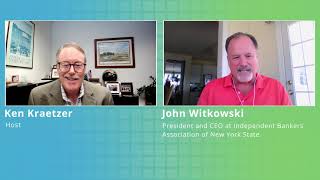 Post Covid Banking John Witkowski Independent Bankers Assoc NY State on cbsiTalkingBusiness [upl. by Enak404]