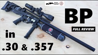 Hatsan BP Regulated 30 amp 357 Big Bore PCP Rifle Review  Factor BP Tuning Guide [upl. by Aisel]