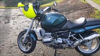 BMW R850R 1998 walk around II [upl. by Derfnam]