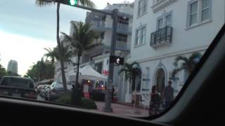 728 Ocean Drive Miami  Scarface Scene Miami Beach [upl. by Gurevich775]