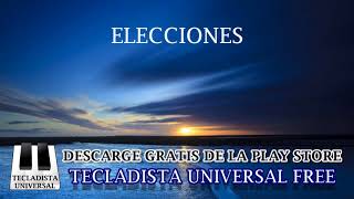 Elecciones  Tecladista Universal Free  IURD [upl. by Anahpos]