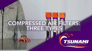 Three Types of Compressed Air Filters [upl. by Adnirol200]