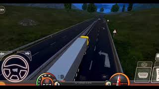 Truck Simulator Europe 2 trailer transport 1 delivery on track Europe 2 2 [upl. by Fuld9]