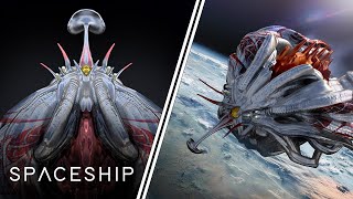 CONCEPT ART Timelapse  Spaceship [upl. by Macri]