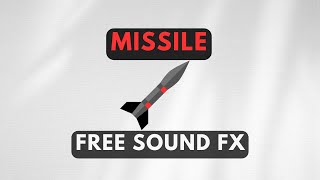 Missile launch and explosion  FREE Sound FX [upl. by Erdman]