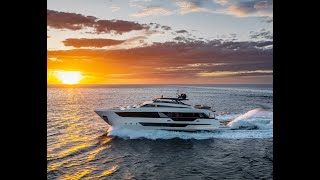 Luxury Flybridge Yacht  Ferretti Yachts 1000  Ferretti Group [upl. by Ecylla314]