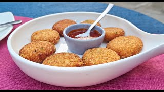 Crispy Vegetable Cutlet  Tea Time Snacks  Street Food Recipes  Cutlet Recipes  Chef Rakesh Yadav [upl. by Erdnaed430]