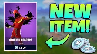 NEW CLOAKED SHADOW SKIN GAMEPLAY  Fortnite Battle Royale Live [upl. by Jarrett42]