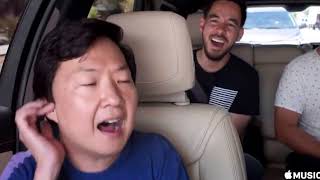 Ken Jeong and Mike Shinoda BEST moments COMPILATIONS CARPOOL KARAOKE Linkin Park [upl. by Asare]