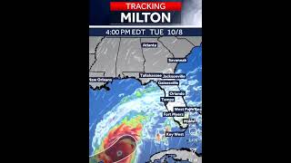 Tracking Milton Path  Now Cat 5 [upl. by Grimbal226]