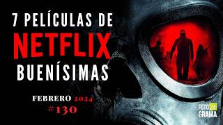 ¿No sabes qué ver 7 Buenas Películas Atrapantes en NETFLIX  Fotograma 24 con David Arce [upl. by Eibur]