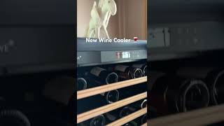 New wine cooler 🍷winecooler eurocave wine [upl. by Daub]