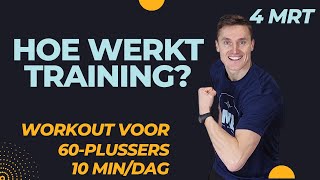 SUPERCOMPENSATIE zo werkt het Workout voor 60plussers of beginners [upl. by Onofredo259]