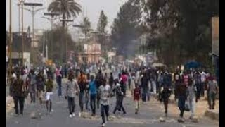 Violents affrontements à Ziguinchor pour la libération de Guy Marus Sagna  relié par Kewelo Tv [upl. by Anadal282]