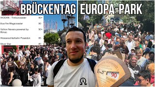 EUROPAPARK und BRÜCKENTAG Der jährliche WartezeitenWahnsinn im Freizeitpark Epfan95 Videoblog [upl. by Eliathan460]