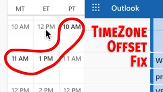 Outlook  Microsoft Teams Timezones Offset After Daylight Savings Time Change [upl. by Welch821]