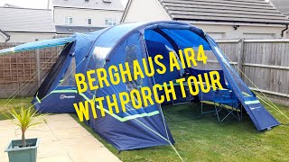 Berghaus Air4 and Porch ReviewTour [upl. by Kaspar]