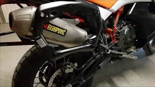 ECHAPPEMENT  Akrapovic Sans DBKiller KTM 790 Adventure [upl. by Kernan]