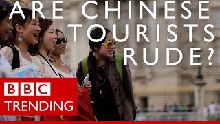 Do Chinese tourists deserve their rude reputation  BBC Trending [upl. by Kenaz]