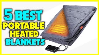 ✅Top 5 Best Portable Heated Blankets Review 2024  Best Electric Blanket for Camping to Buy 2024 [upl. by Haile130]