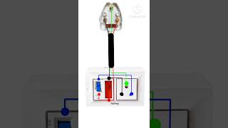 MCB Socket indicator wiringshortsshortsfeedelectricalwiringtecnicelectricalinstallationdaigram [upl. by Naginarb96]