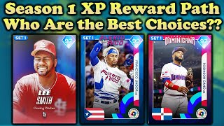 Which Cards Should You Take From The XP Reward Path Season 1  MLB The Show 23 Diamond Dynasty [upl. by Nelyak]