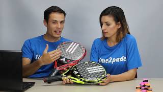 Comparativa Adidas Adipower Soft 19 amp Adidas Adipower Attack 19  Time2padel [upl. by Socha645]