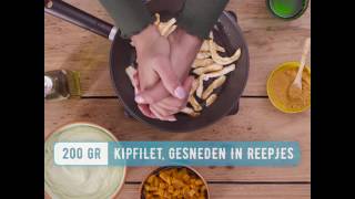 Recept Mexicaanse dubbeldekkers met kip en bonen [upl. by Llehsar]