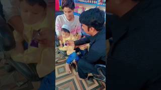 Giving TT injection to a lovely kid without making him cry 😭 😭injection TT kids shorts viral [upl. by Giarla]