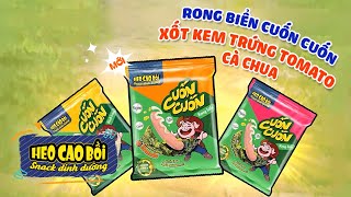 HẤP DẪN VỚI HƯƠNG VỊ MỚI TRONG SNACK DINH DƯỠNG HEO CAO BỒI CUỐN CUỐN [upl. by Anerbes]