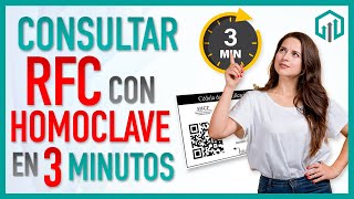 ✅ Consulta tu RFC con HOMOCLAVE en menos de 3 minutos  SAT [upl. by Iover179]