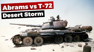 Abrams vs T72 Desert Storm [upl. by Elly]