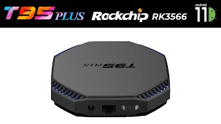 New T95 Plus Android 11 RockChip RK3566 TV Box Review [upl. by Anairdna]