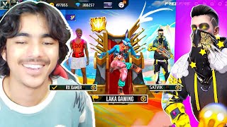 Laka amp Satvik Prank on Angry Streamer😱 gone wrong😅 [upl. by Yhtamit898]